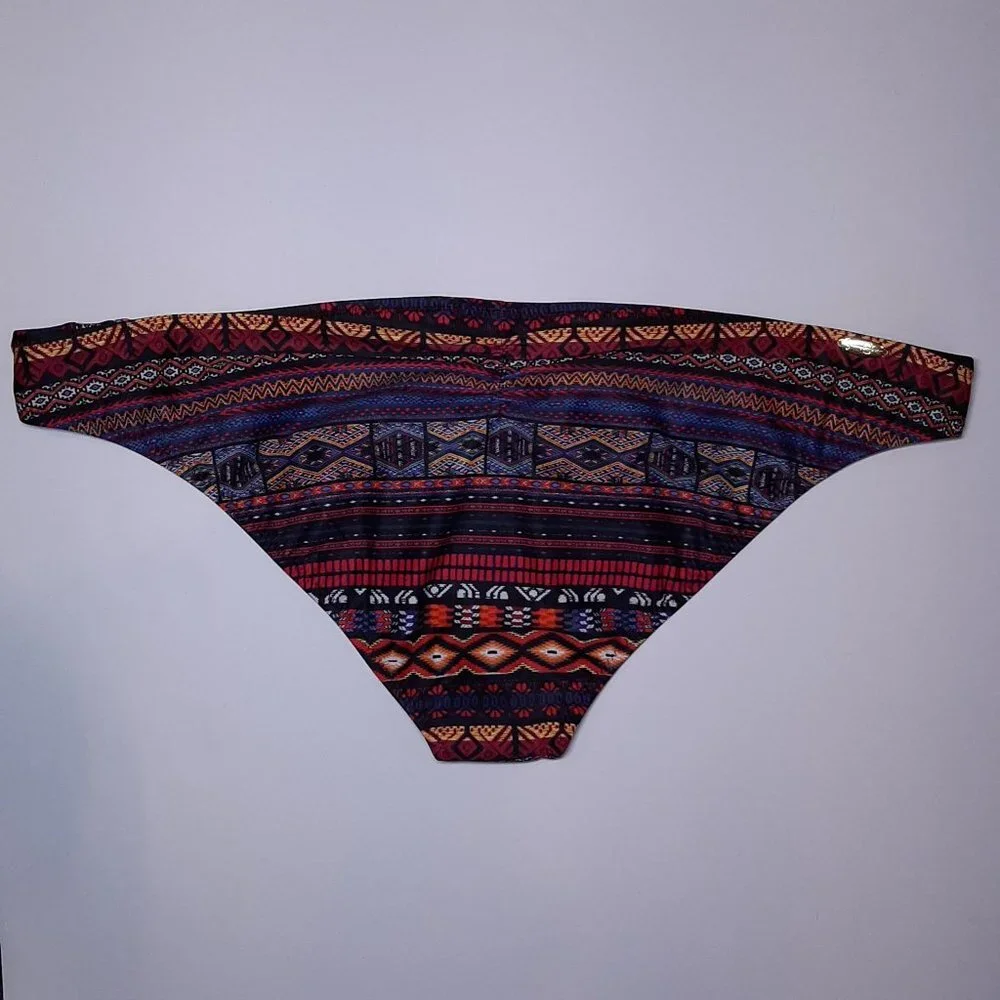 NEW Jessica Simpson Cherokee Queen Spice Bikini Bottom Womens Size Large Red - Picture 6 of 12